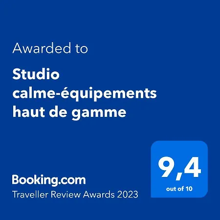 Calme-équipements De Gamme Appartement